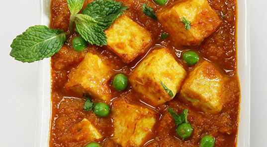 Sweet Potato Curry With Paneer