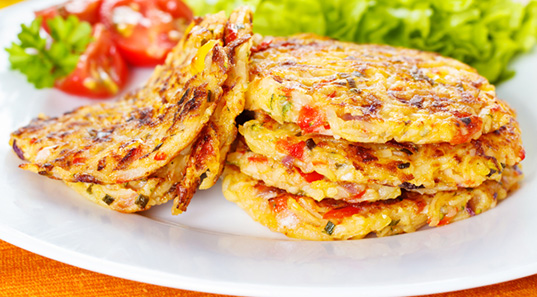 Corn & Potato Fritters