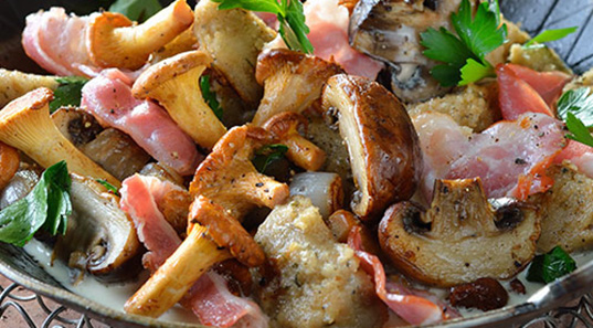 Pork and Mushroom Stir Fry