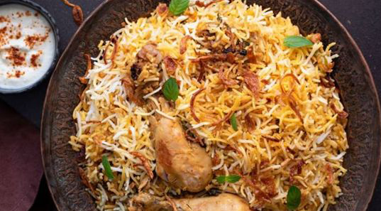 Chicken biryani